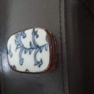 Silver over copper Trincket Box